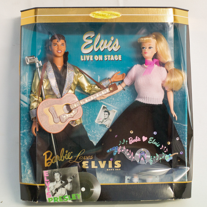 Collector's Edition Barbie Loves ELvis Gift Set