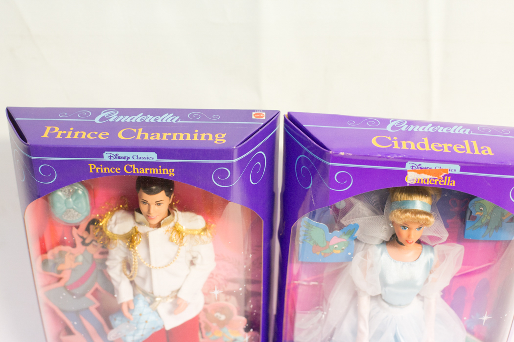 Disney Classic "Cinderella" and "Prince Charming"