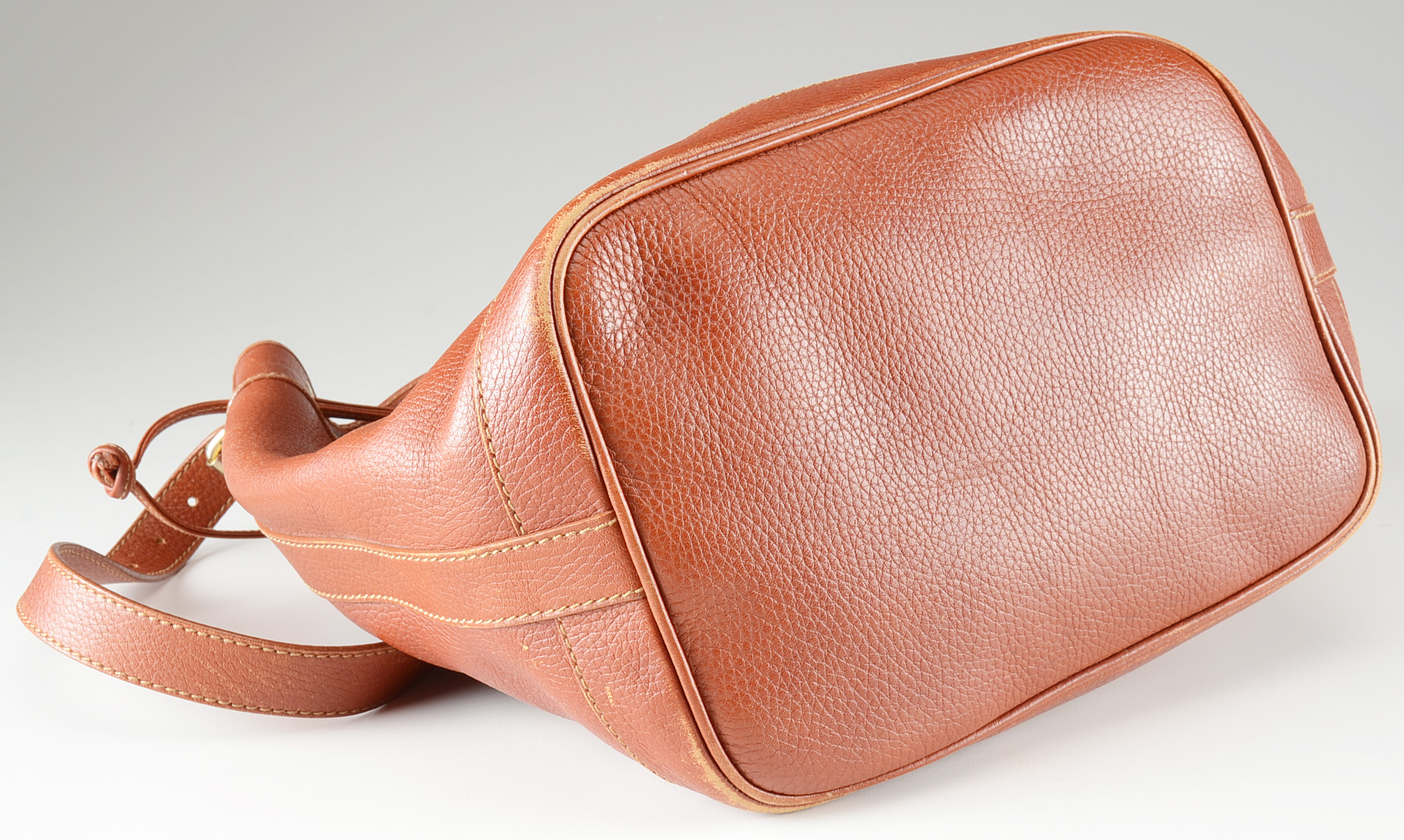 Circa 1980s Fendi Drawstring Bucket Bag