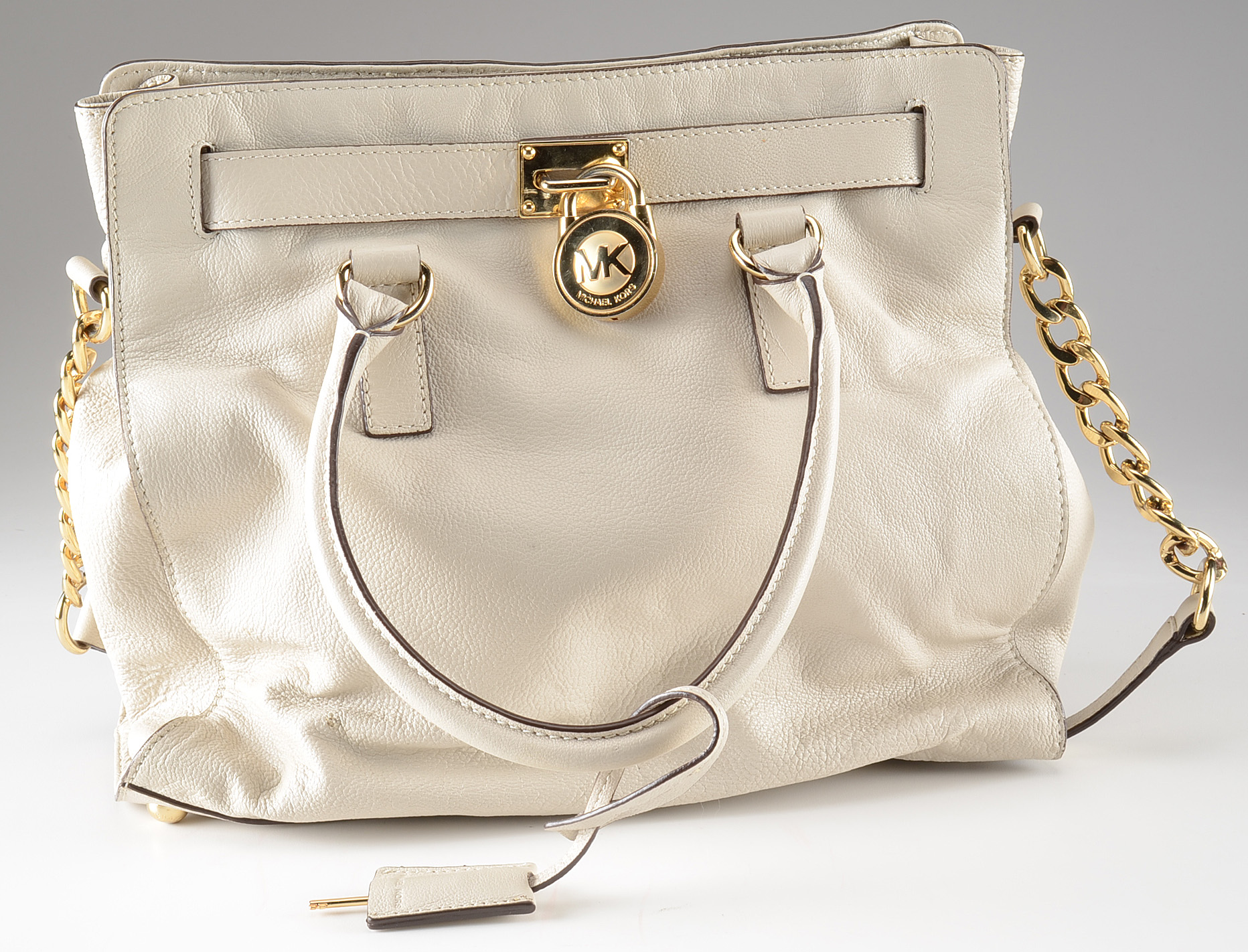 MICHAEL Michael Kors Large Hamilton Padlock Tote