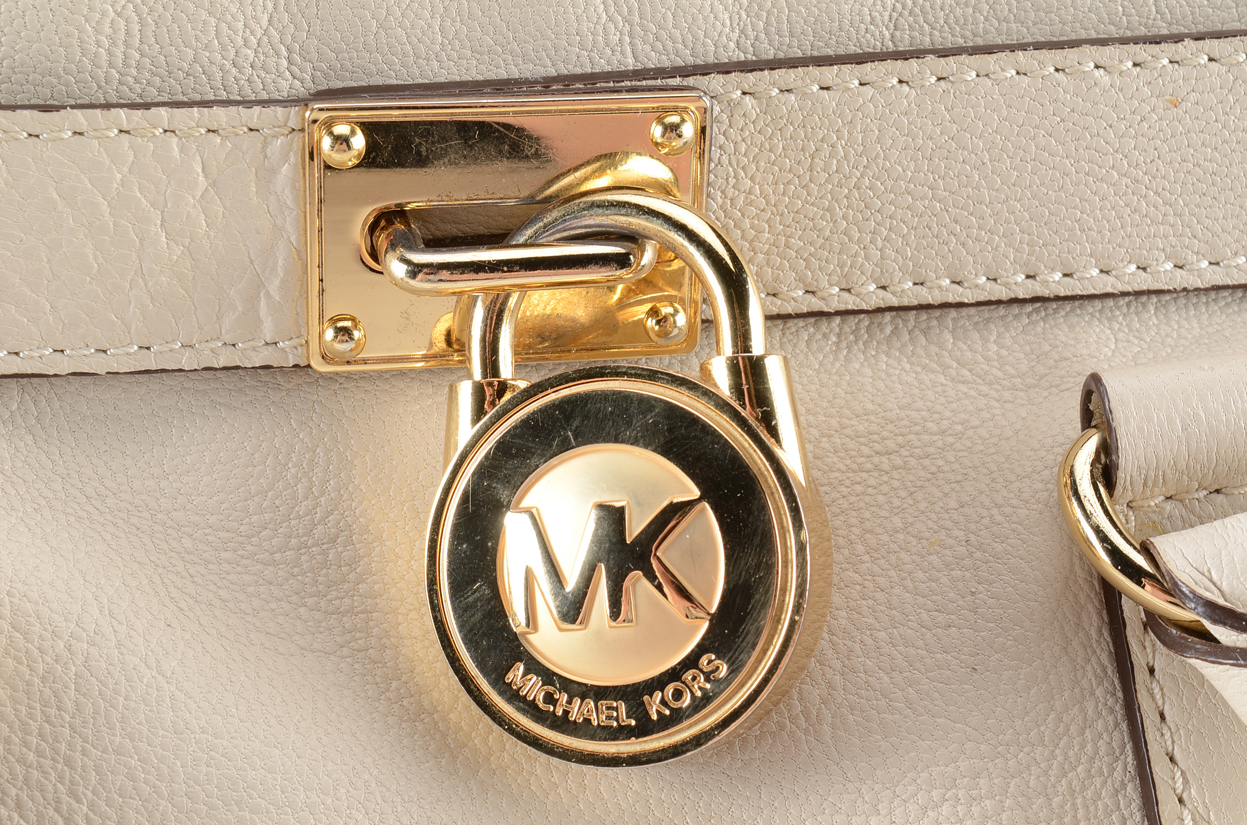 MICHAEL Michael Kors Large Hamilton Padlock Tote