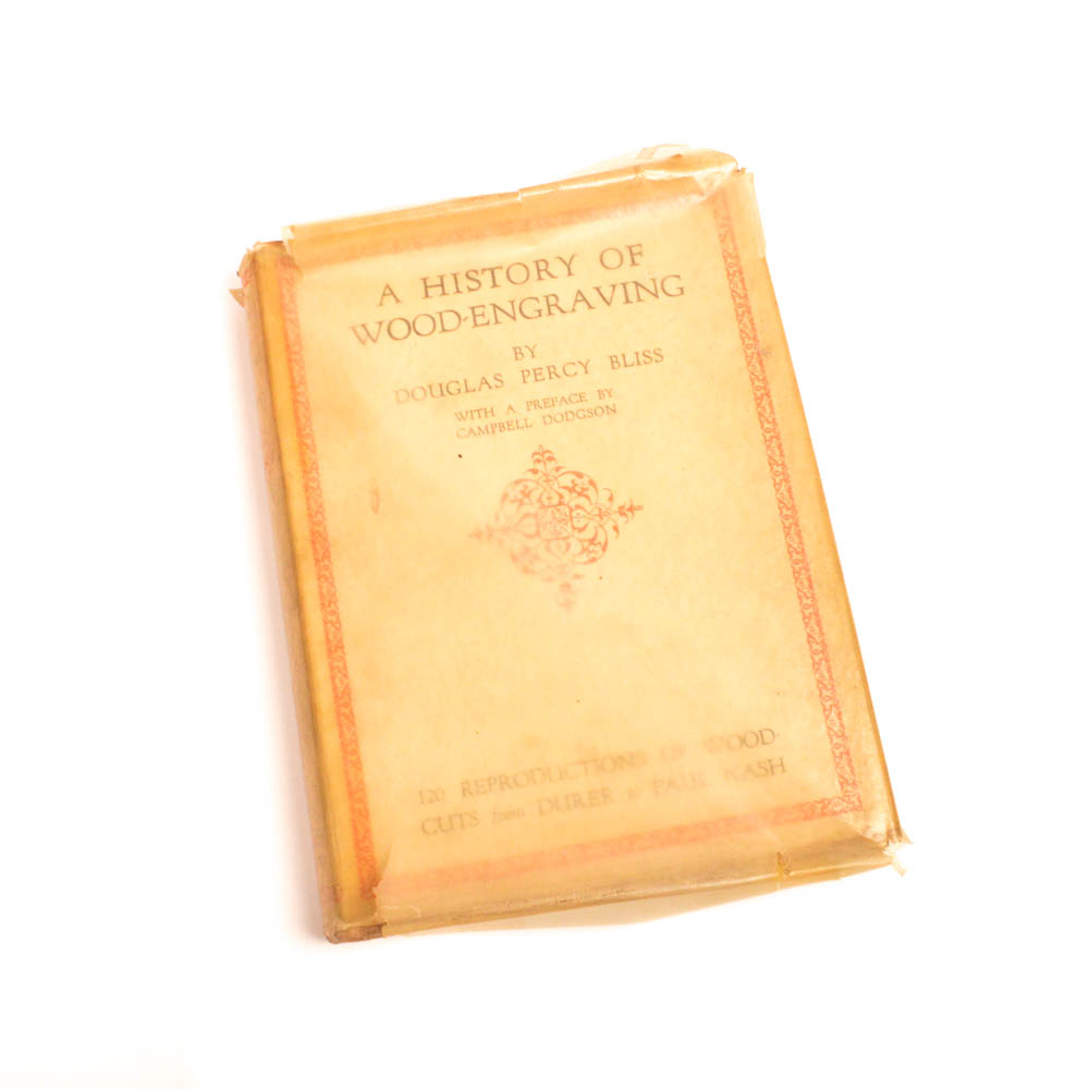 Douglas Percy Bliss First American Edition "A History of Wood-Engraving" With 120 Illustrations