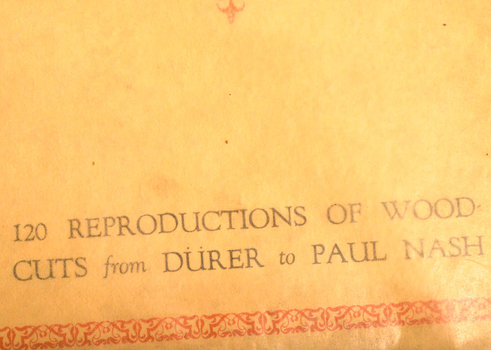 Douglas Percy Bliss First American Edition "A History of Wood-Engraving" With 120 Illustrations