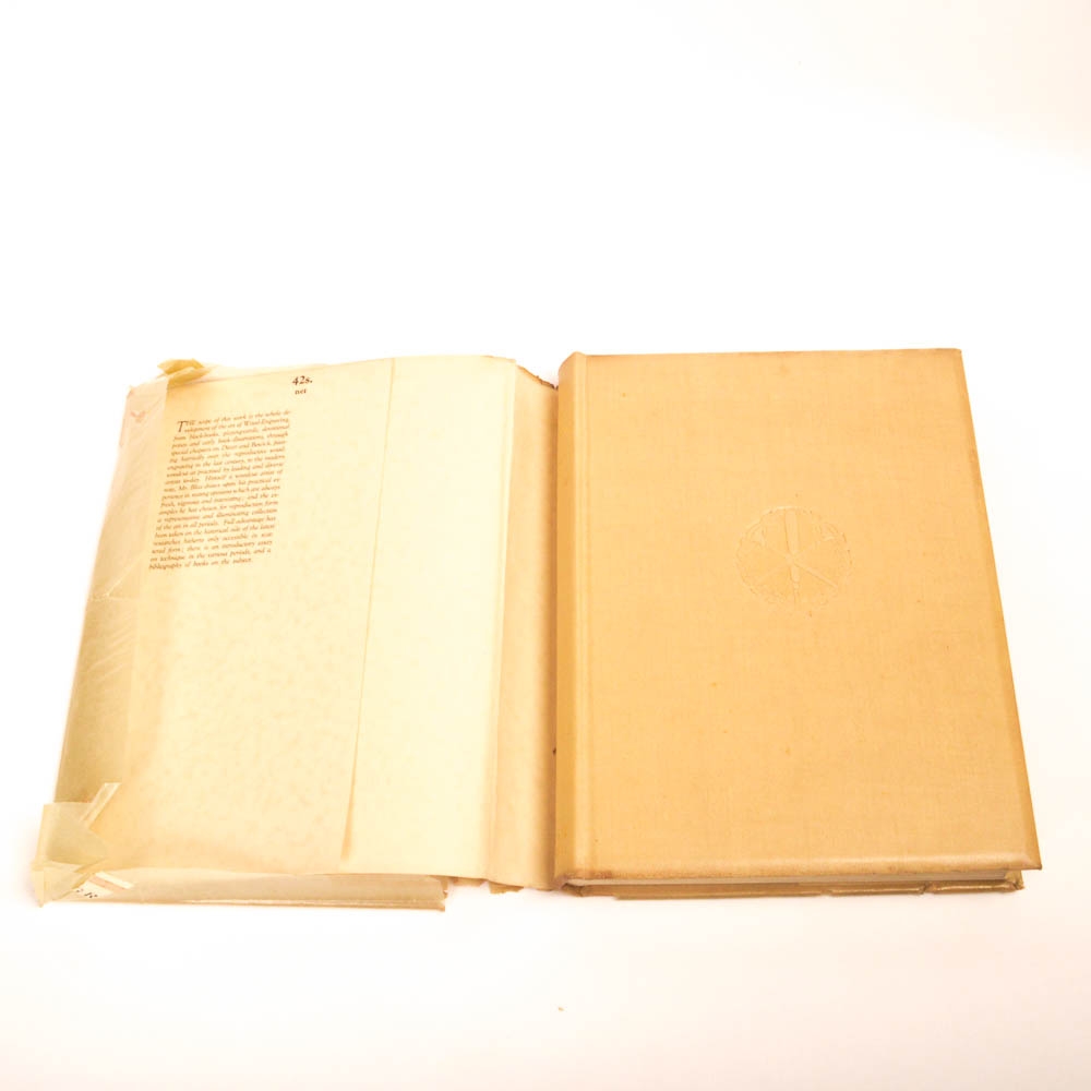 Douglas Percy Bliss First American Edition "A History of Wood-Engraving" With 120 Illustrations