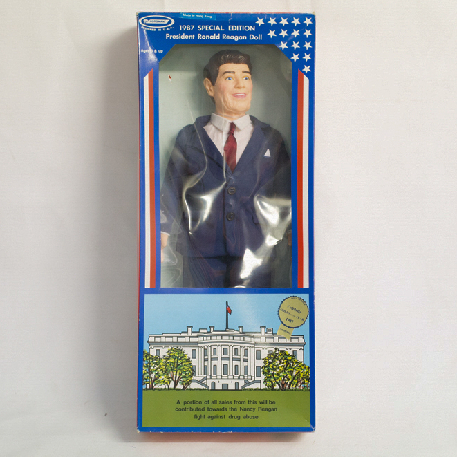1987 Special Edition President Ronald Reagan Doll in Box