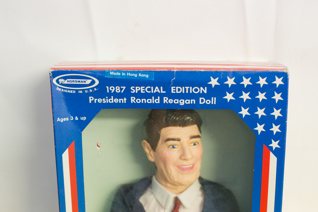 1987 Special Edition President Ronald Reagan Doll in Box