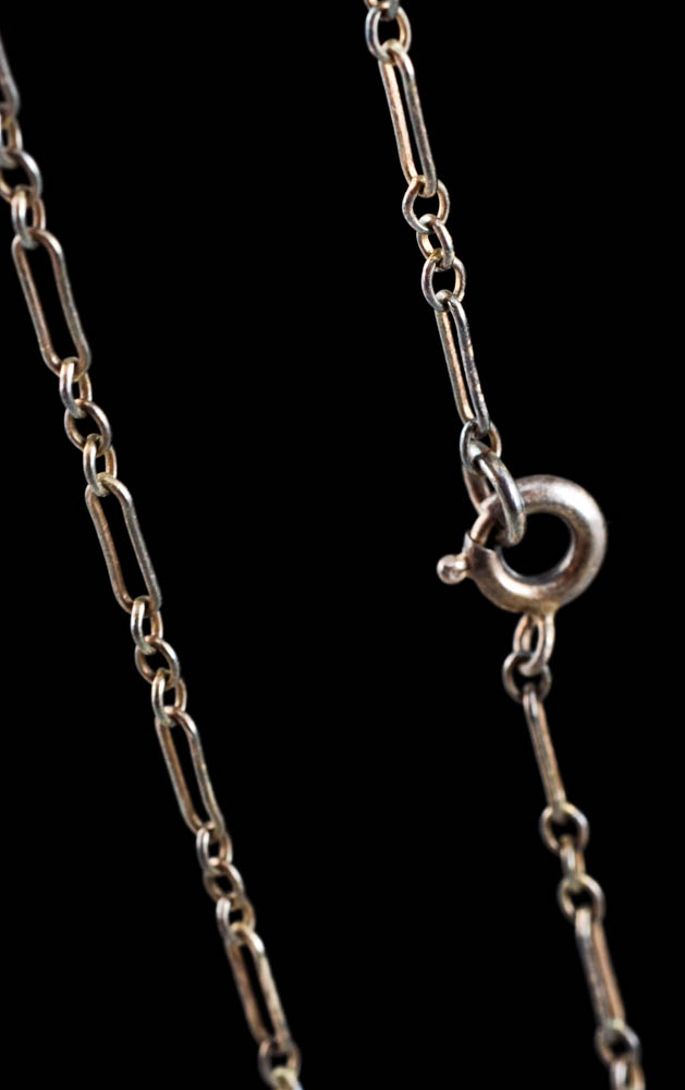 Stuart Nye of North Carolina Sterling Silver Dogwood Flower Pendant Necklace