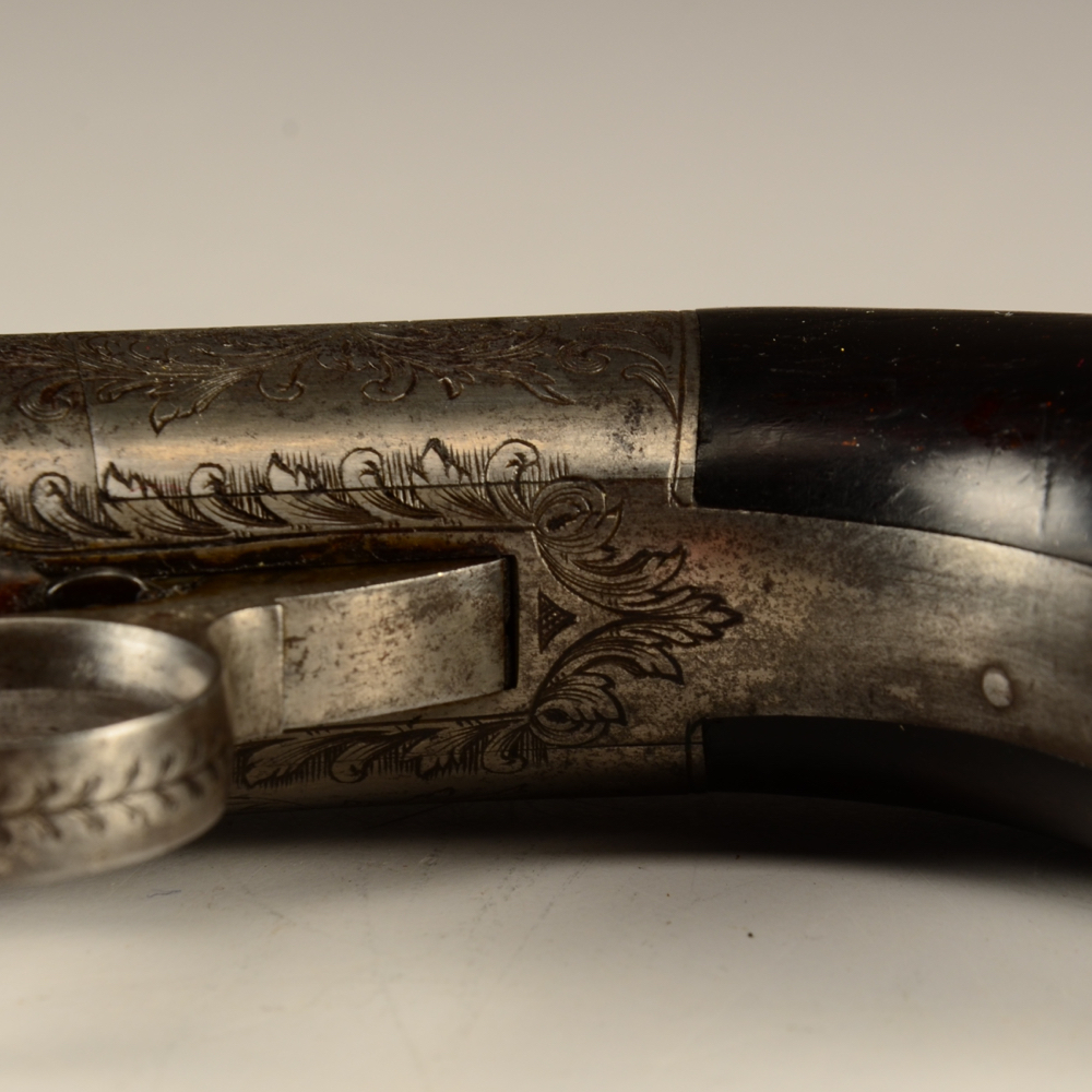 Antique Mariette Brevete Pepperbox Pistol