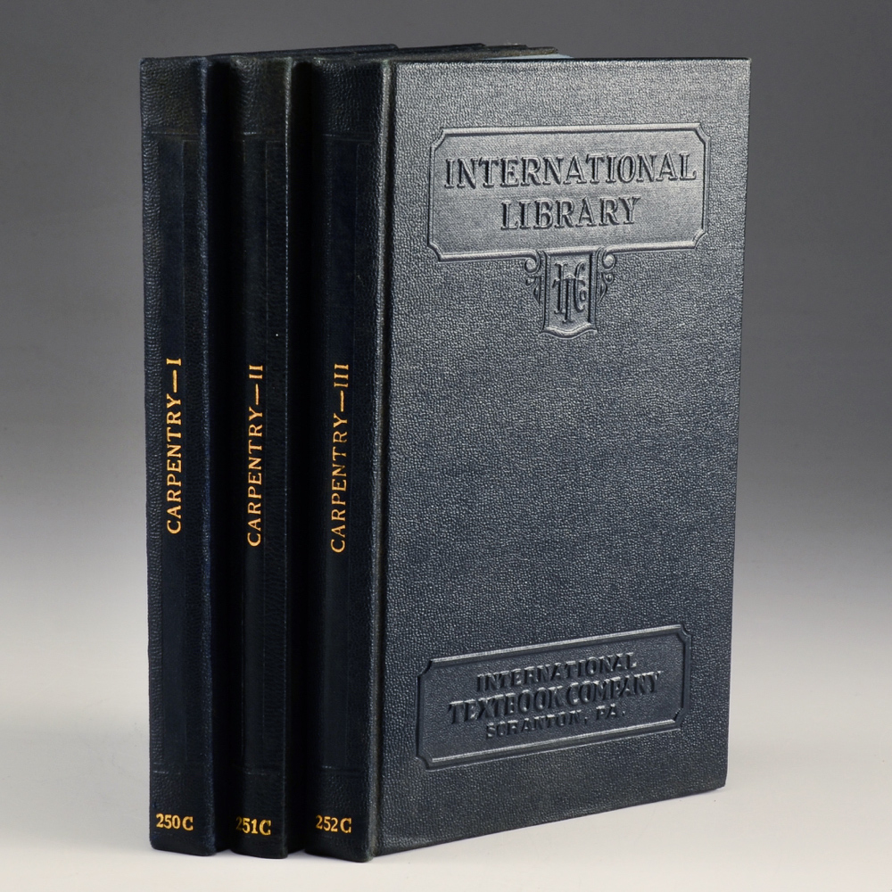 Vintage Carpentry Books