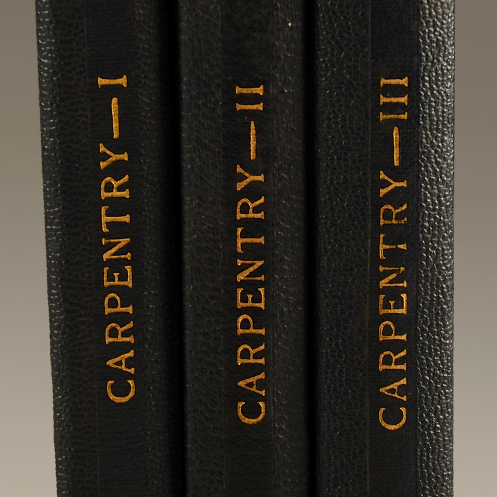Vintage Carpentry Books