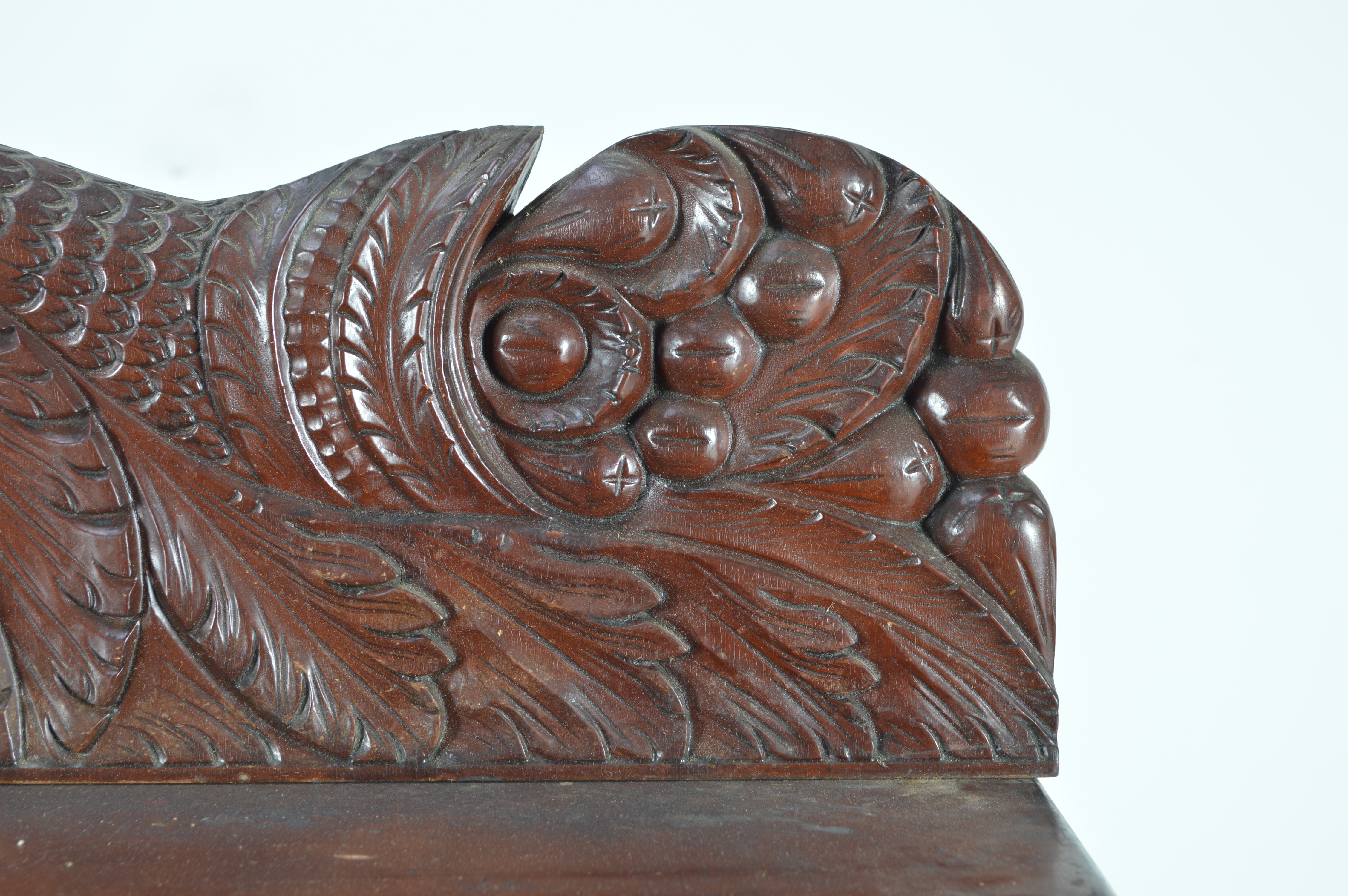 Antique American Empire Style Mahogany Butler's Desk