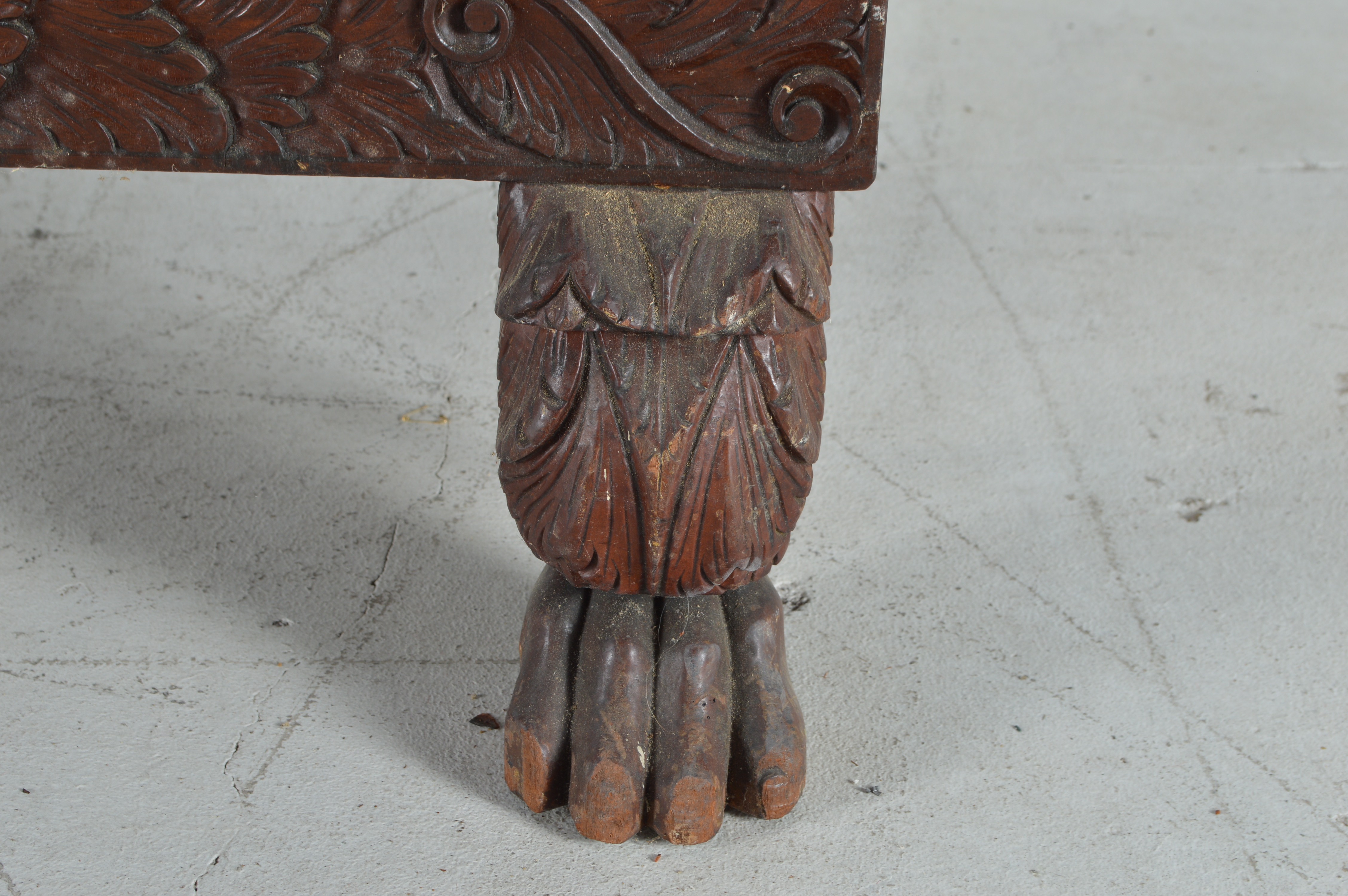 Antique American Empire Style Mahogany Butler's Desk