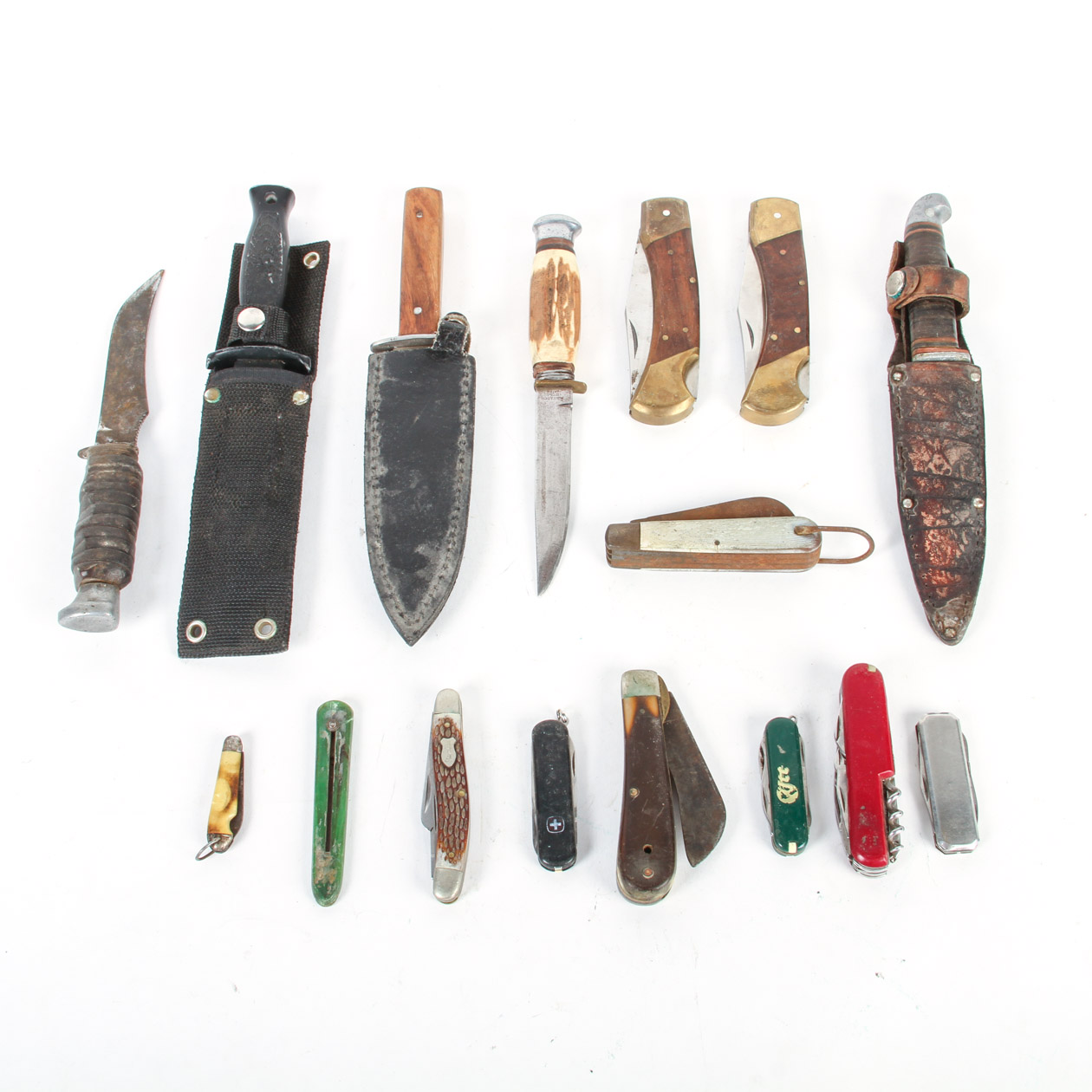 Collection of Hunting Knives