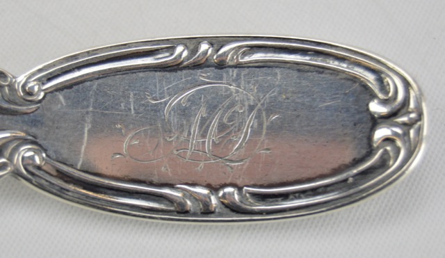 Antique Sterling Silver Sugar Spoons