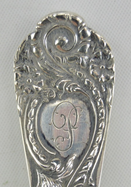 Antique Sterling Silver Sugar Spoons