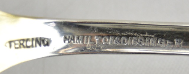 Antique Sterling Silver Sugar Spoons