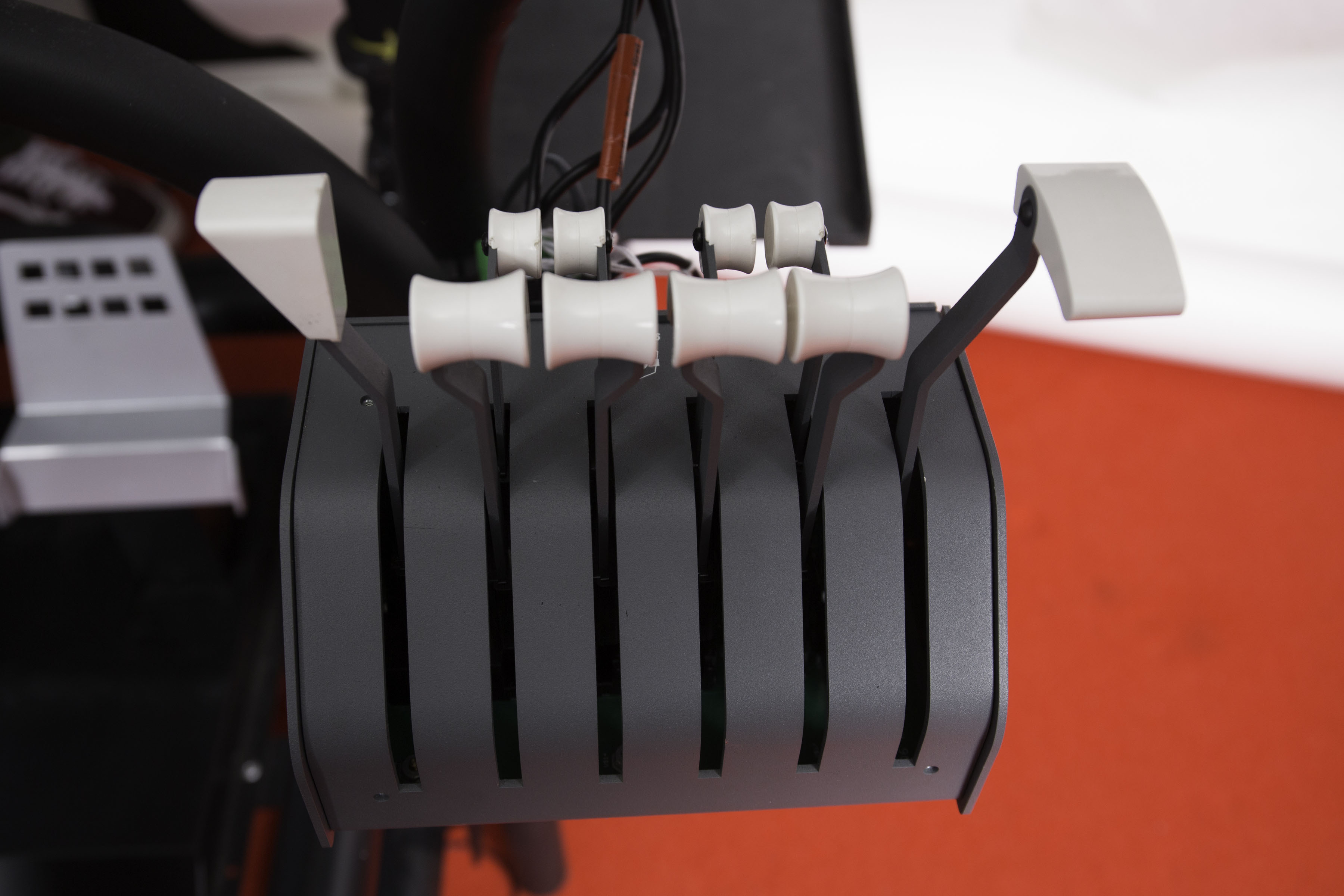 HotSeat Triple Screen Flight Simulator With Additional Components