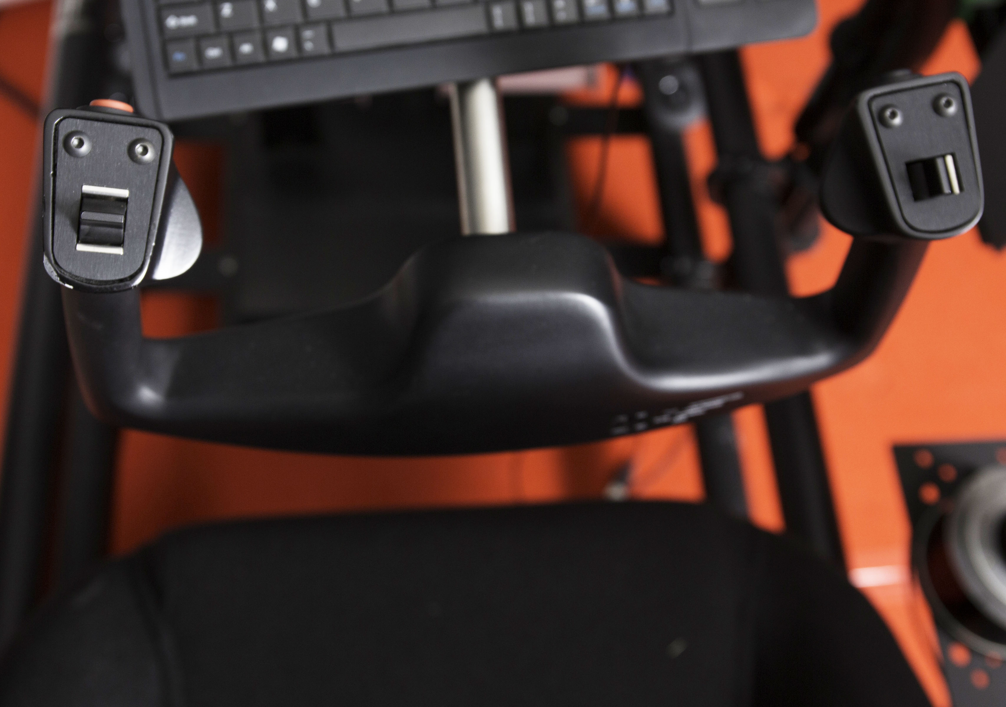 HotSeat Triple Screen Flight Simulator With Additional Components