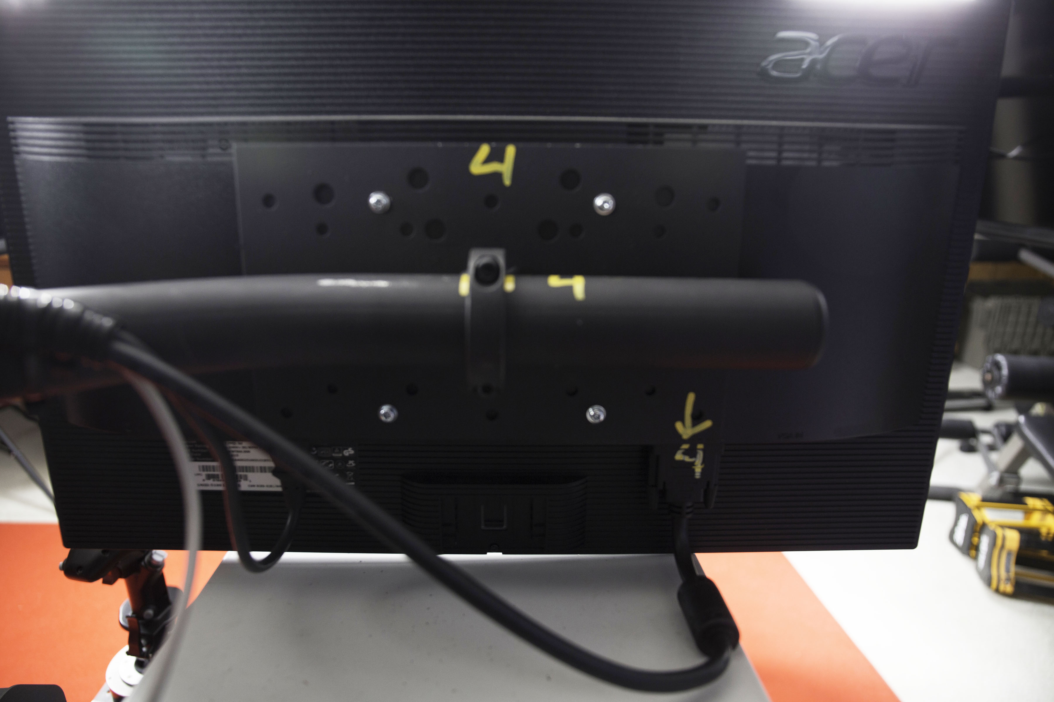 HotSeat Triple Screen Flight Simulator With Additional Components