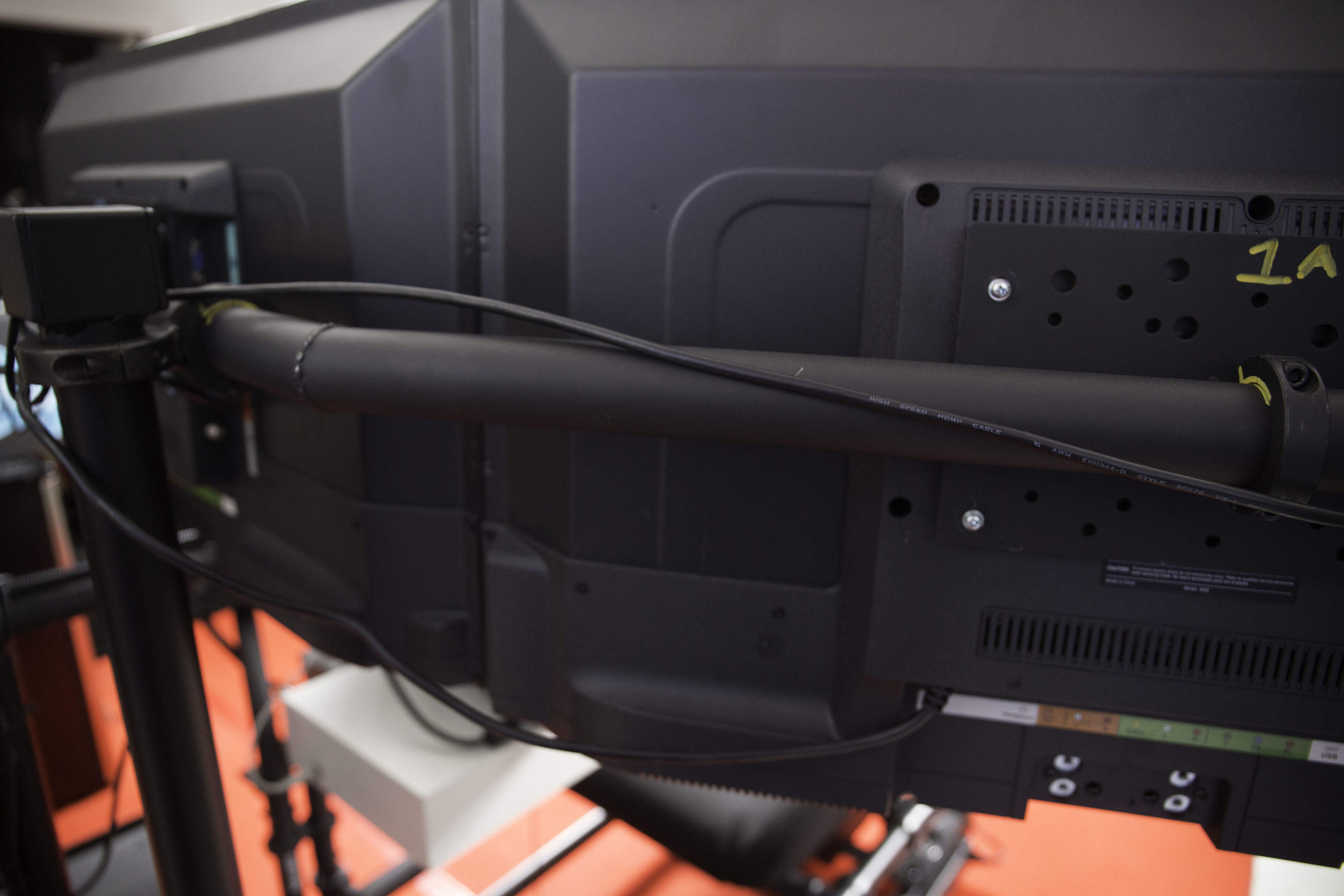 HotSeat Triple Screen Flight Simulator With Additional Components