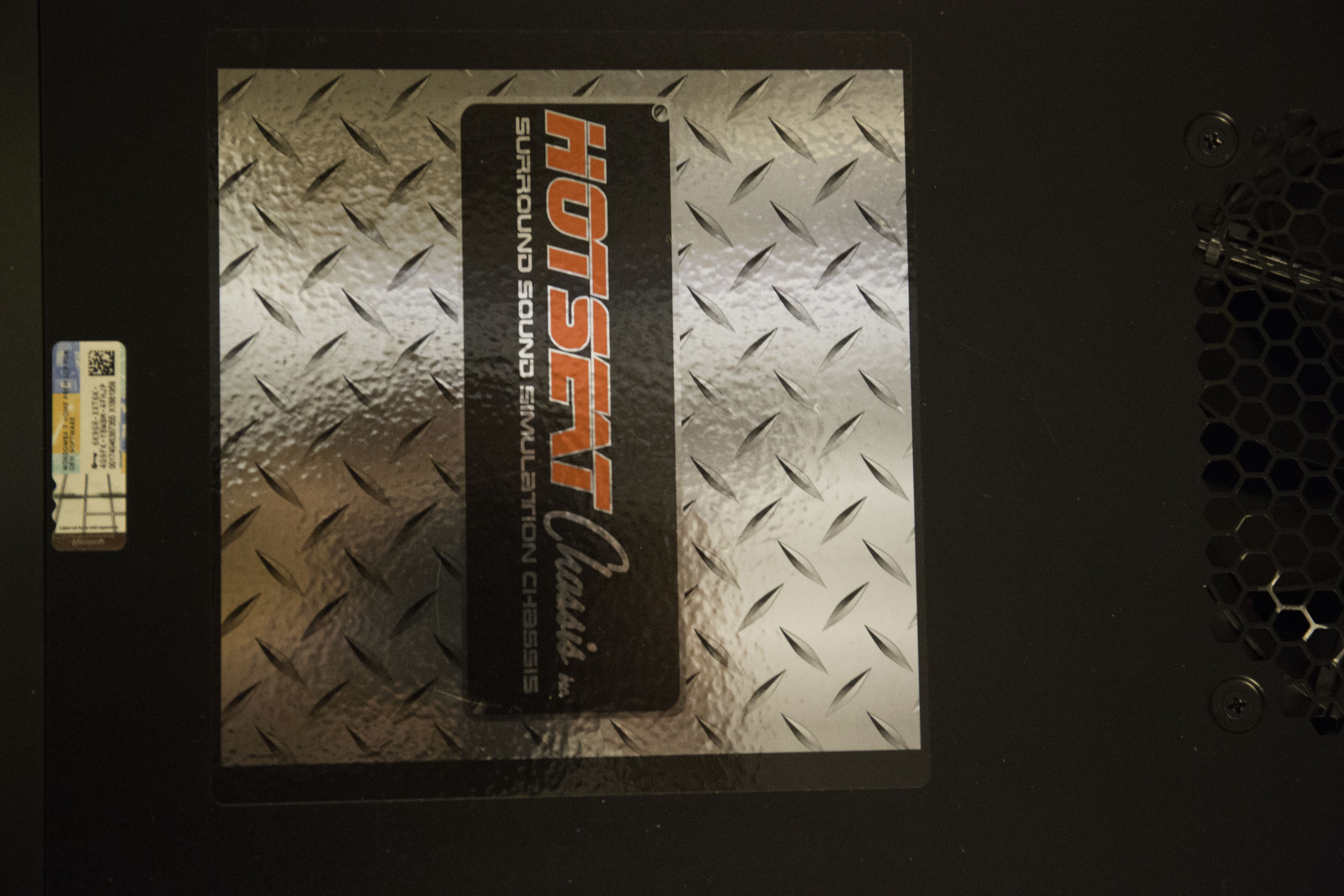 HotSeat Triple Screen Flight Simulator With Additional Components