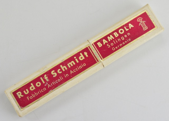 Vintage Rudolf Schmidt Straight Razor