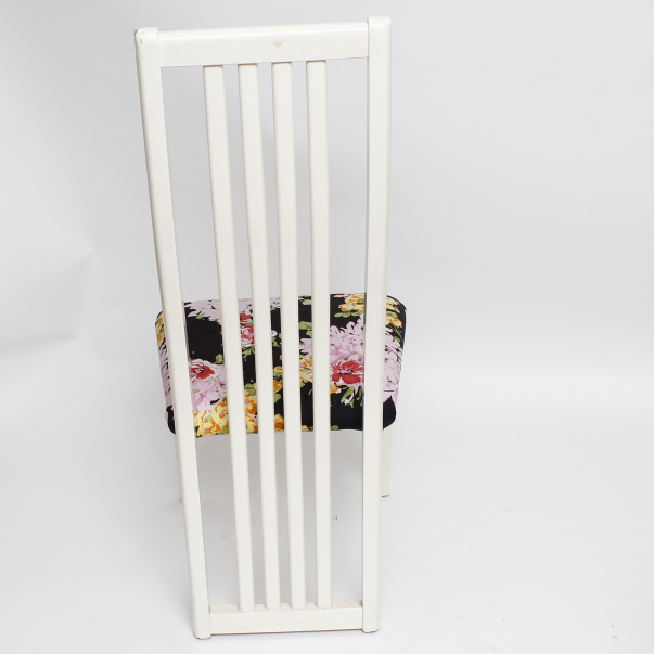 Pair of Modern High Back Chairs