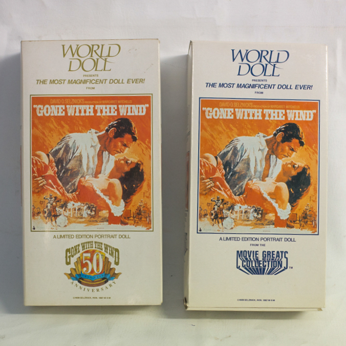 Wold Doll "Scarlet" (#71153) and "Rhett" (#71244) Dolls