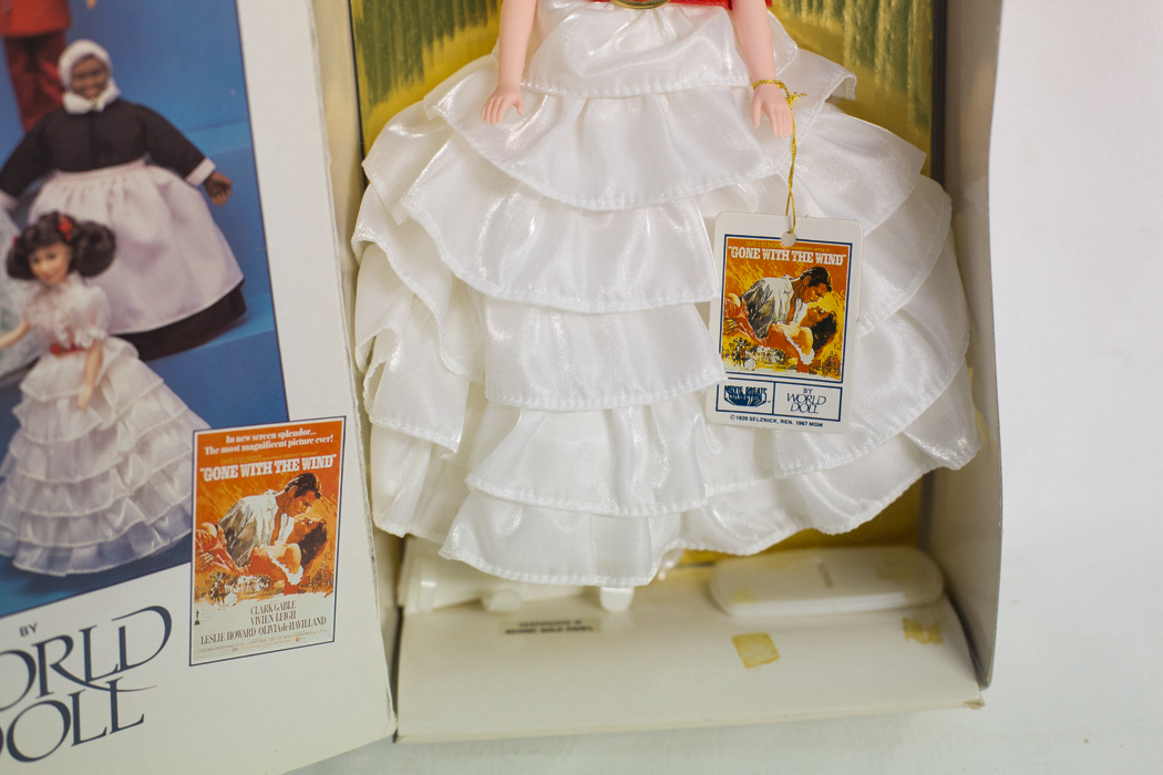 Wold Doll "Scarlet" (#71153) and "Rhett" (#71244) Dolls