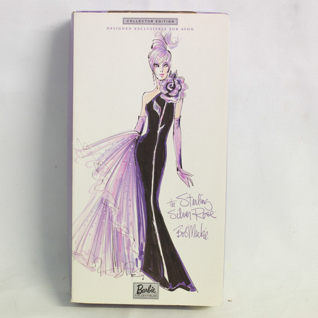 "Sterling Silver Rose" Barbie by Bob Mackie