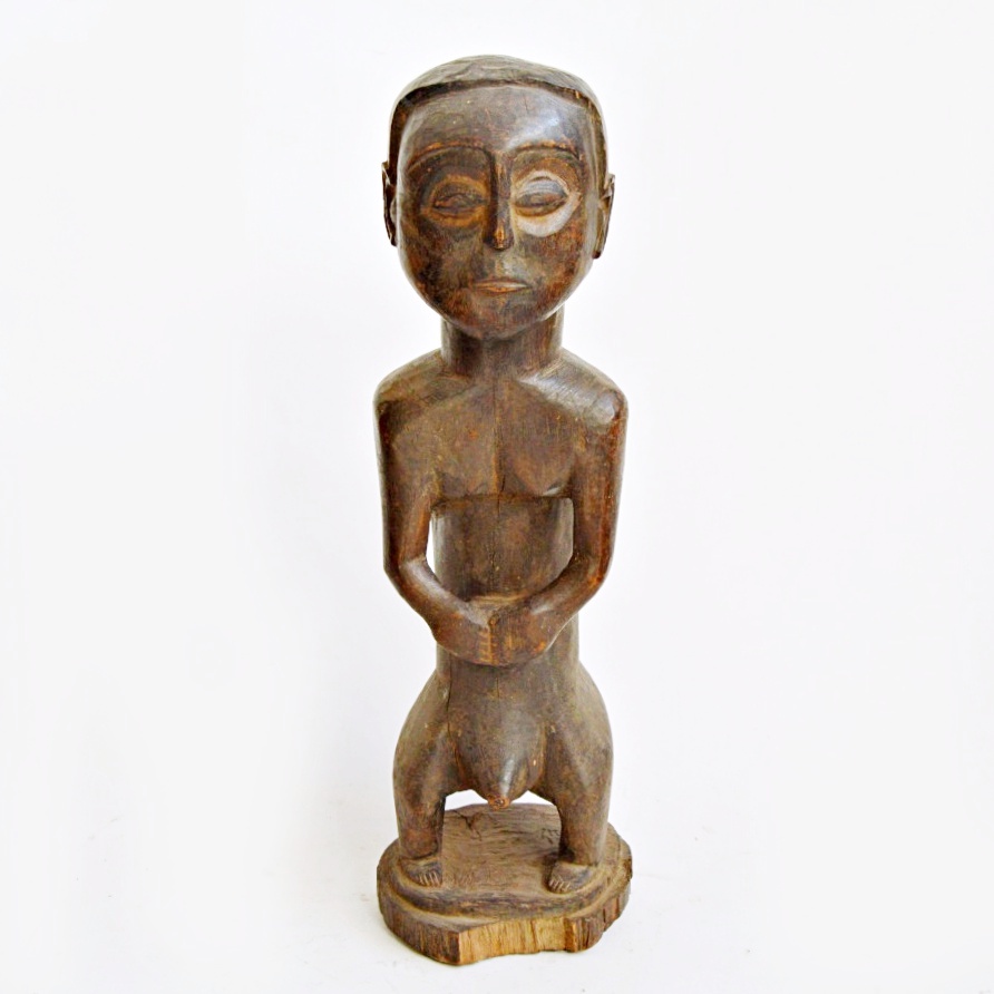 20th Century Oceanic Ancestral Carved Wood Sculpture