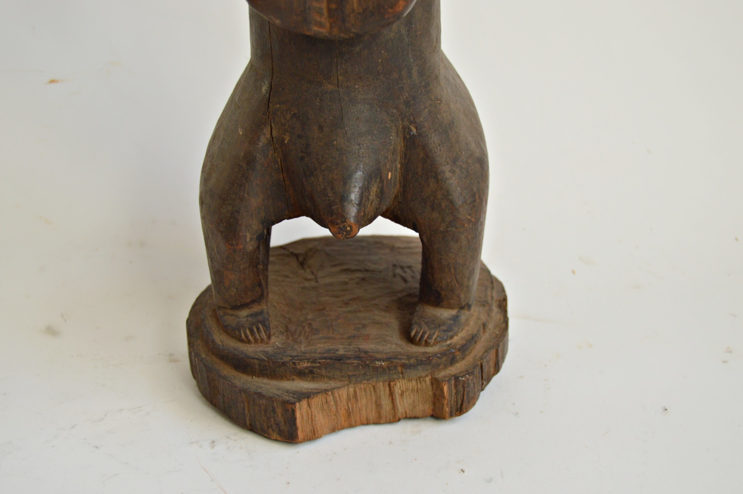 20th Century Oceanic Ancestral Carved Wood Sculpture