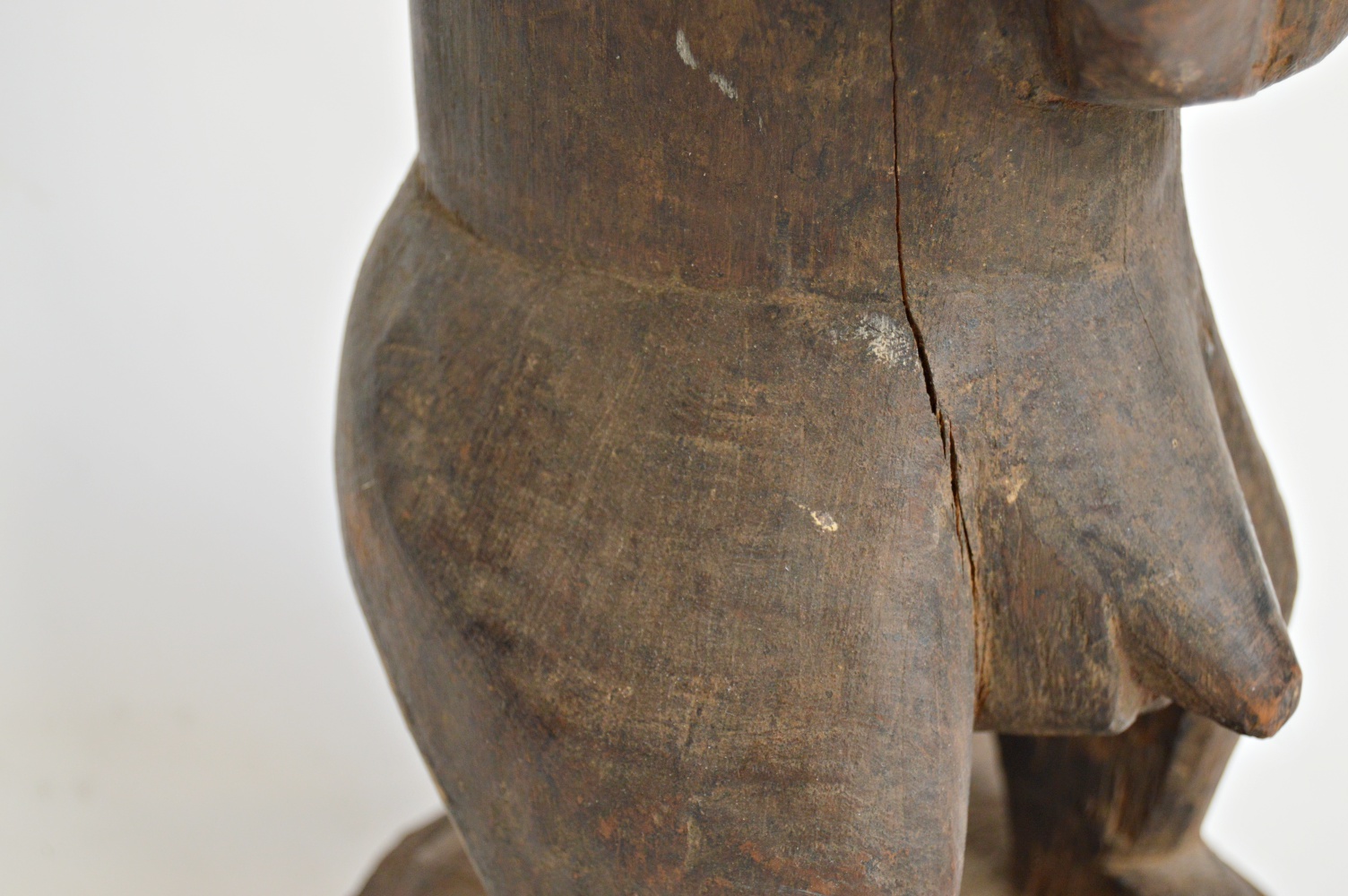 20th Century Oceanic Ancestral Carved Wood Sculpture