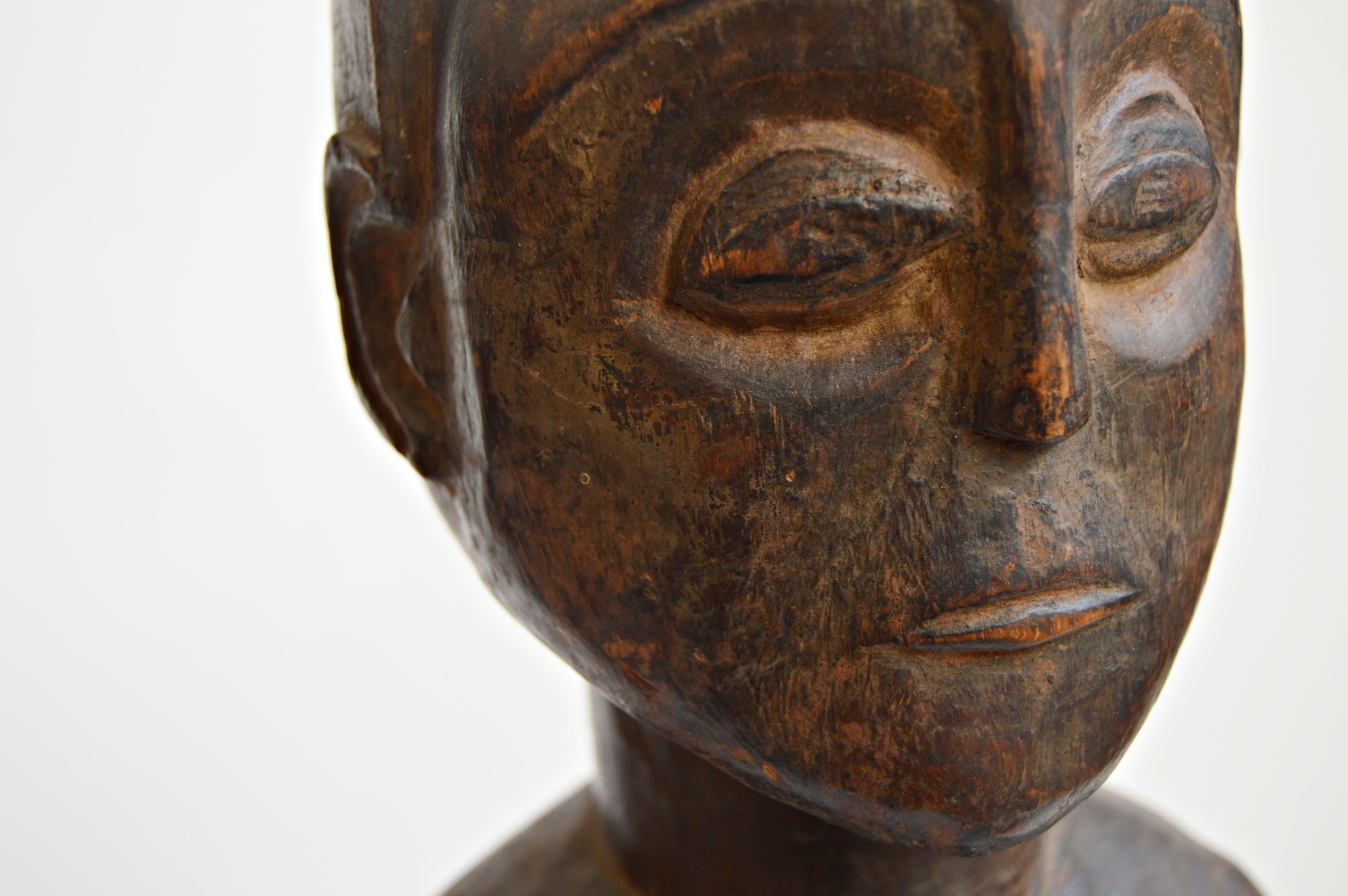 20th Century Oceanic Ancestral Carved Wood Sculpture