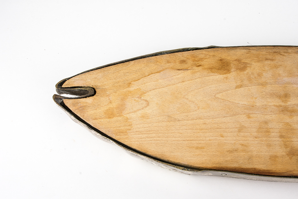 Silver Tone Fish Cutting Board