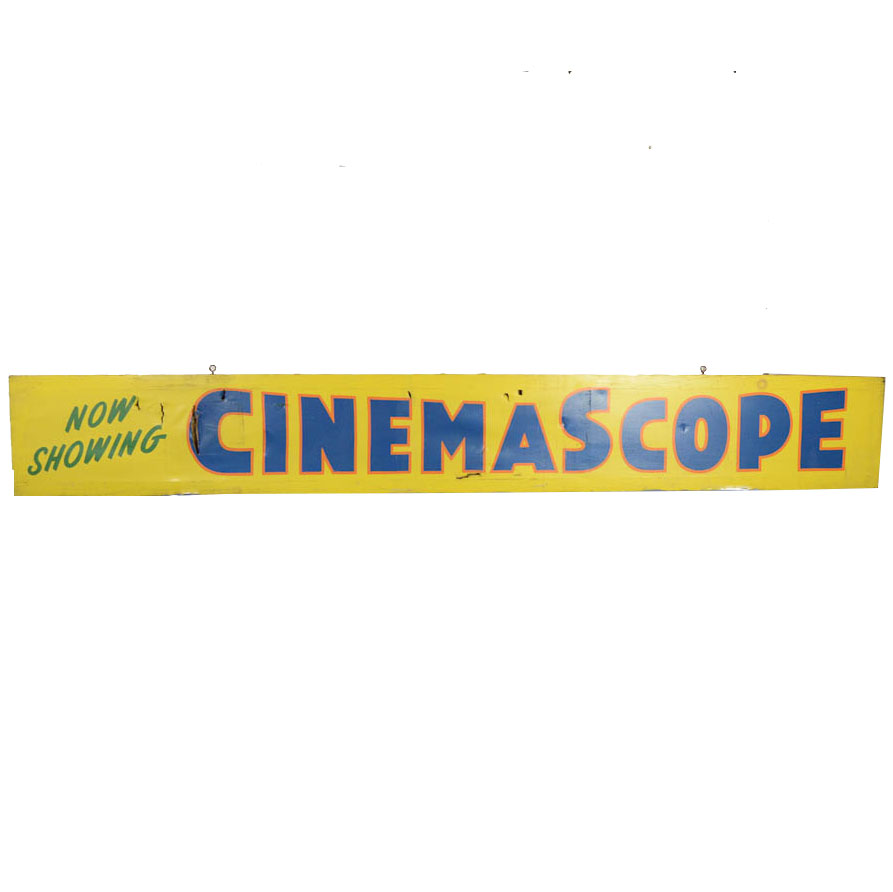 Vintage Cinemascope Sign