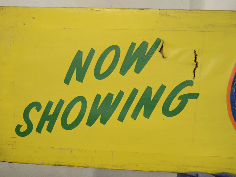 Vintage Cinemascope Sign