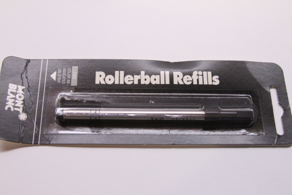 Waterman Rollerball Pen with Monte Blanc Refill