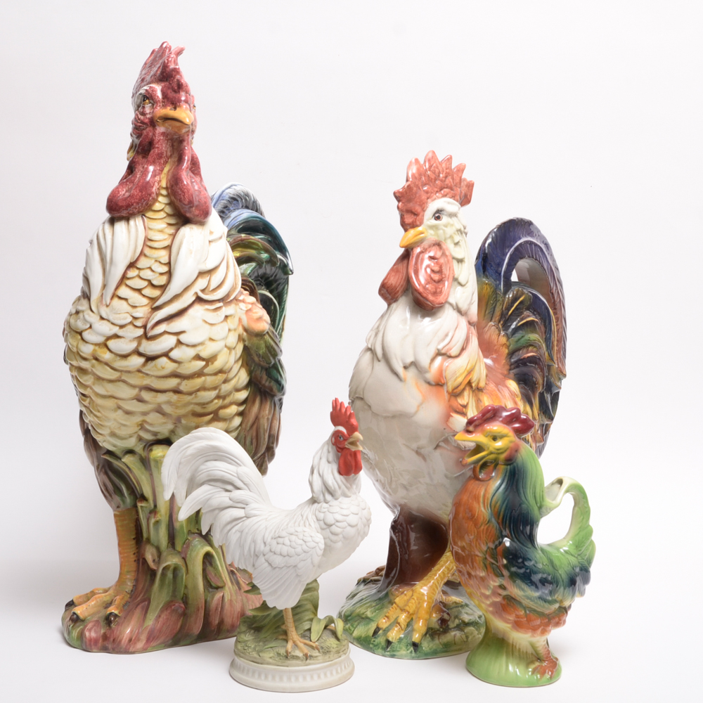 Ceramic Rooster Collection