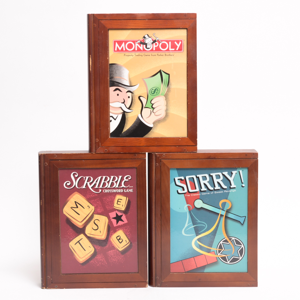 Parker Brothers Vintage Collection Board Games