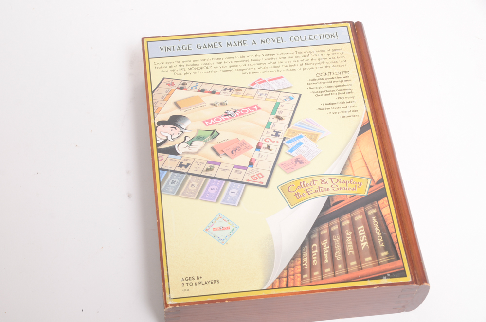 Parker Brothers Vintage Collection Board Games