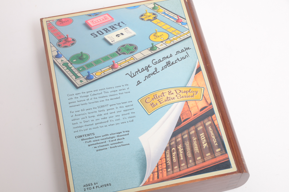 Parker Brothers Vintage Collection Board Games