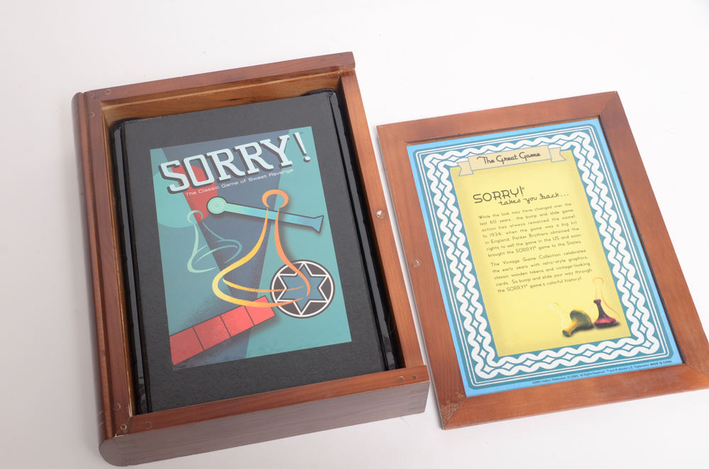 Parker Brothers Vintage Collection Board Games