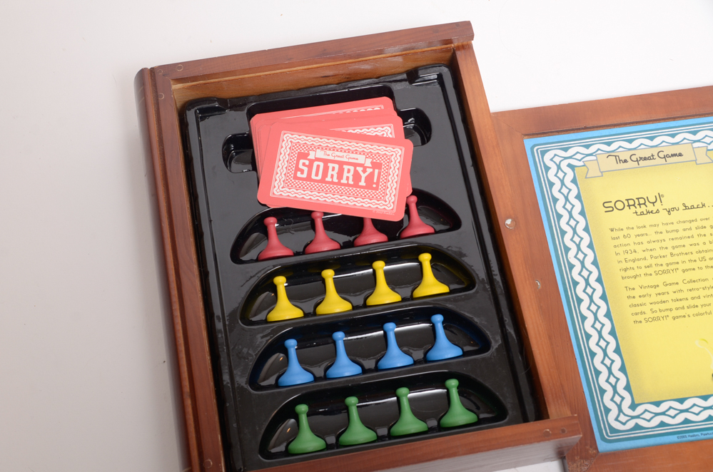 Parker Brothers Vintage Collection Board Games