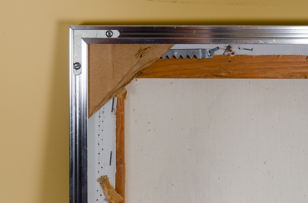 Original Mario de Ferrante "Umbrella" Oil Painting