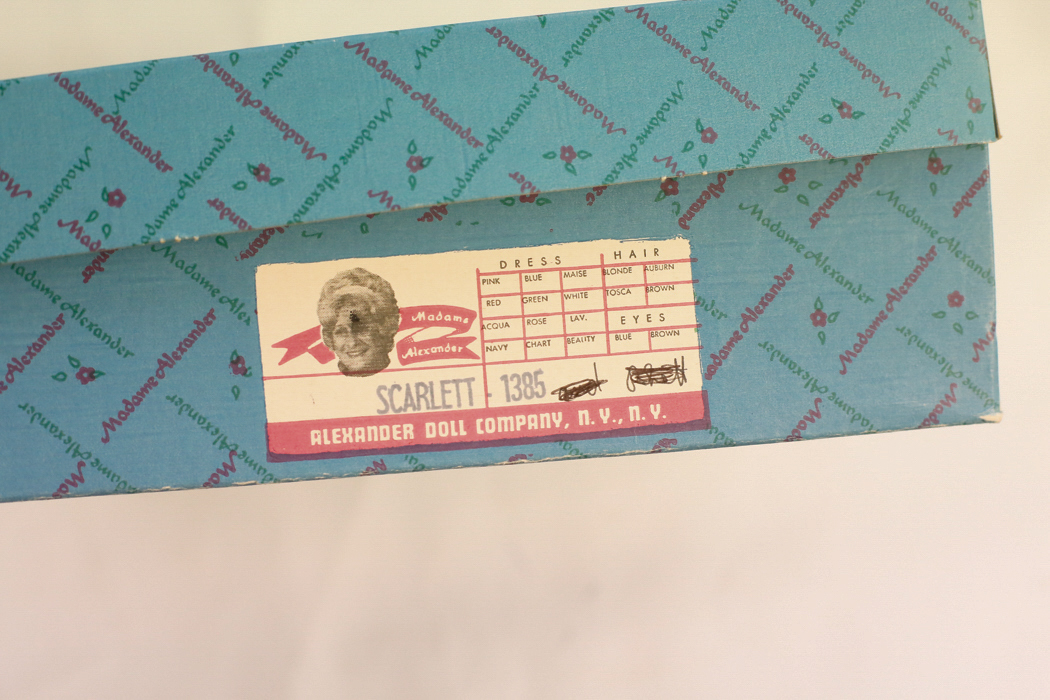 Madame Alexander "Scarlett" Doll (1385)