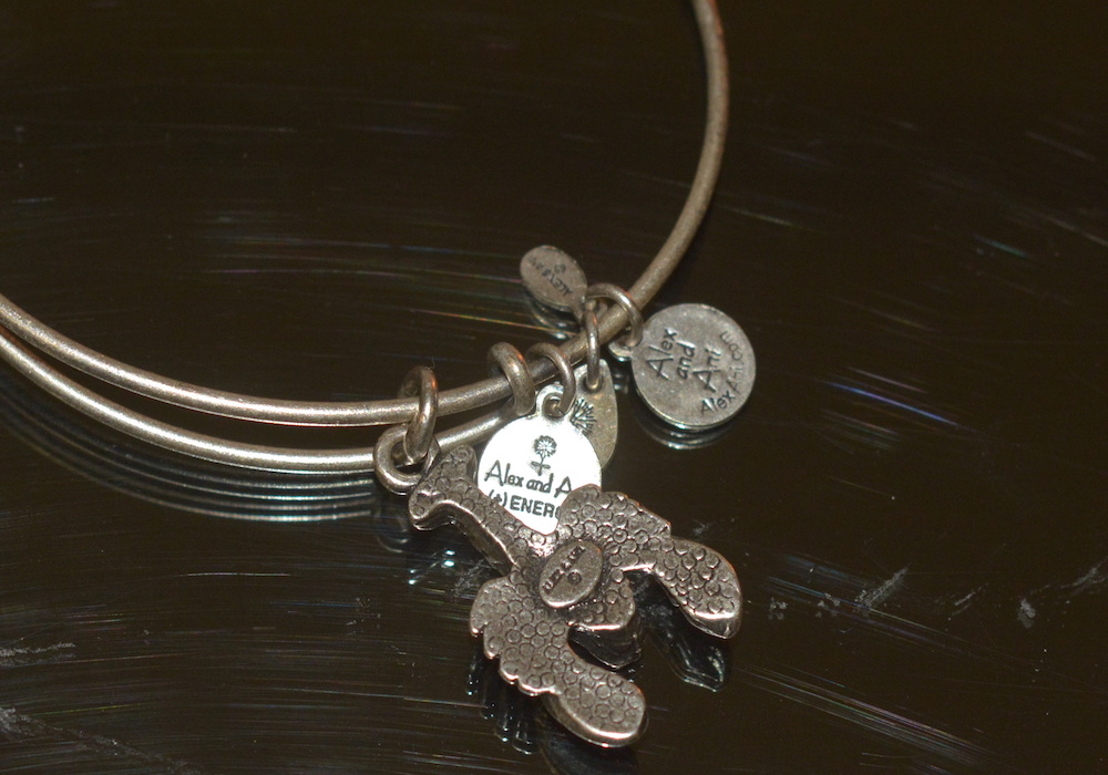 Set of Four Alex & Ani Nautical Bangle Bracelets