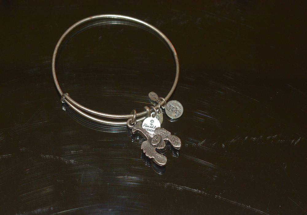 Set of Four Alex & Ani Nautical Bangle Bracelets