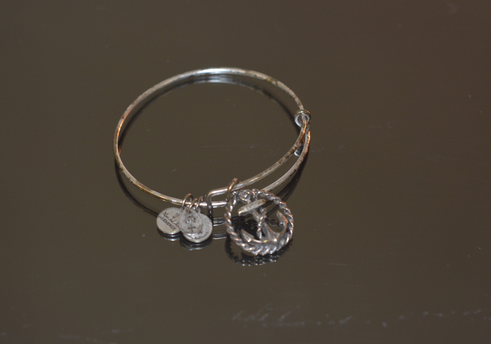 Set of Four Alex & Ani Nautical Bangle Bracelets