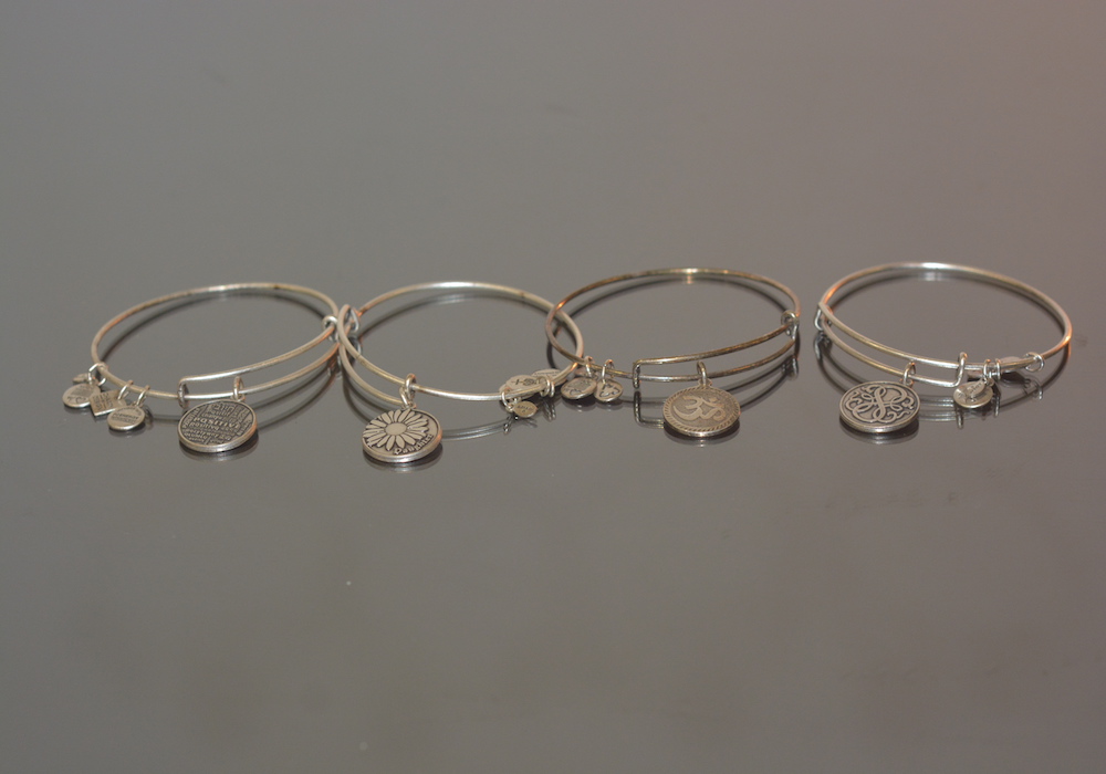 Alex & Ani Bangle Bracelets with Charms